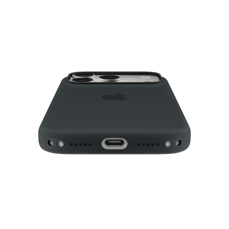 Apple iPhone 17 Pro Silicone Case With MagSafe - Black - Black