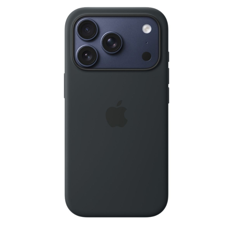 Apple iPhone 17 Pro Silicone Case With MagSafe - Black - Black
