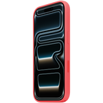 Apple iPhone 17 Pro Silicone Case with MagSafe - Bright Guava,Model A3559 - Red