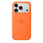 Apple iPhone 17 Pro Silicone Case With MagSafe - Orange - Orange