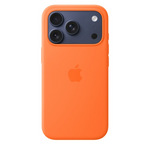 Apple iPhone 17 Pro Silicone Case With MagSafe - Orange - Orange
