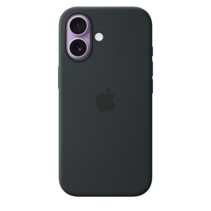 Apple iPhone 17 Silicone Case With MagSafe - Black - Black