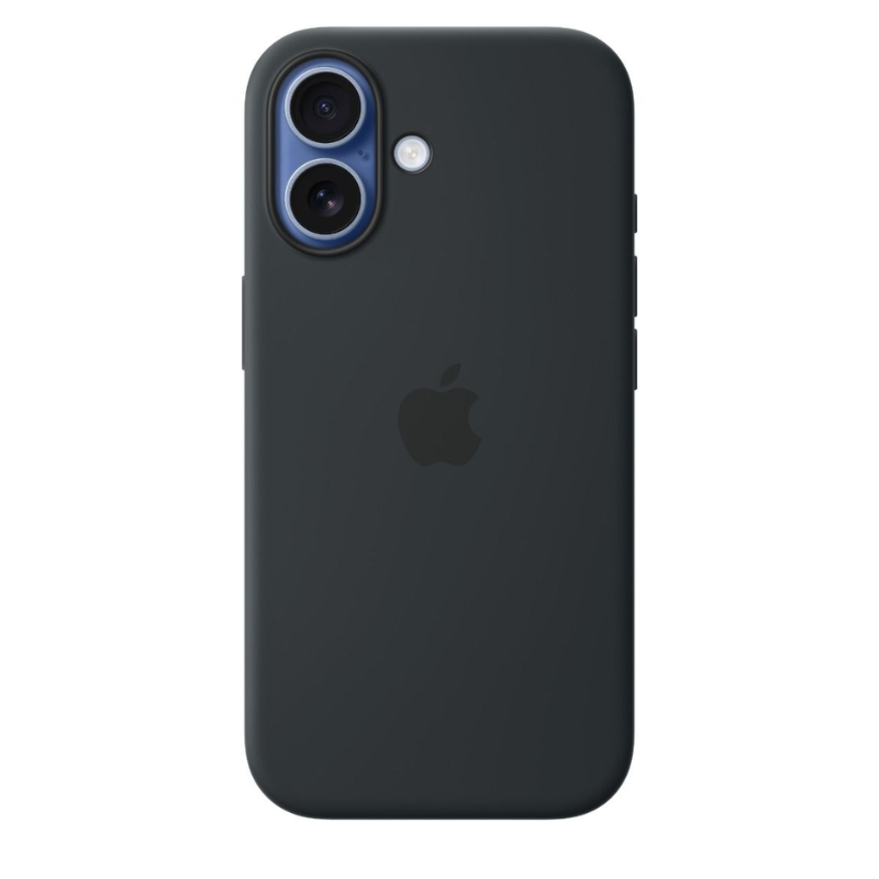 Apple iPhone 17 Silicone Case With MagSafe - Black - Black