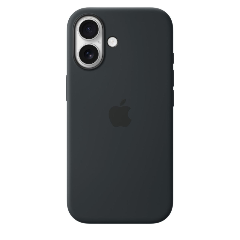 Apple iPhone 17 Silicone Case With MagSafe - Black - Black