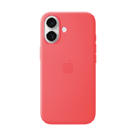 Apple iPhone 17 Silicone Case with MagSafe – Bright Guava (Model A3558) - Bright Guava