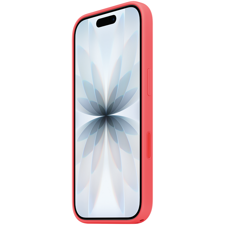 Apple iPhone 17 Silicone Case with MagSafe – Bright Guava (Model A3558) - Bright Guava