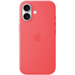 Apple iPhone 17 Silicone Case with MagSafe – Bright Guava (Model A3558) - Bright Guava