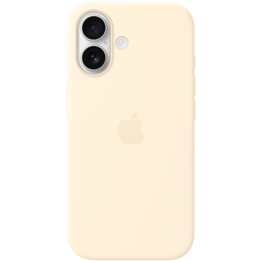 Apple iPhone 17 Silicone Case with MagSafe – Vanilla (Model A3558) - Vanilla