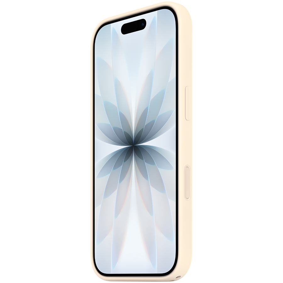 Apple iPhone 17 Silicone Case with MagSafe – Vanilla (Model A3558) - Vanilla
