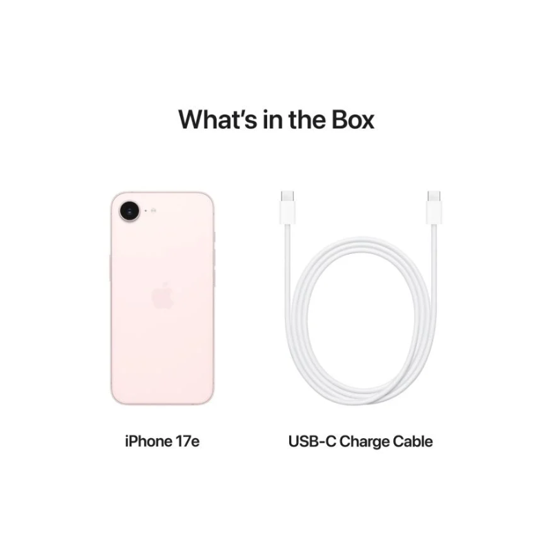 Apple iPhone 17e 5G 512GB - Soft Pink - Pink