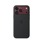 Apple iPhone 18 Pro Max Silicone Case with MagSafe - Black Model A3702 - Black - iPhone accessories