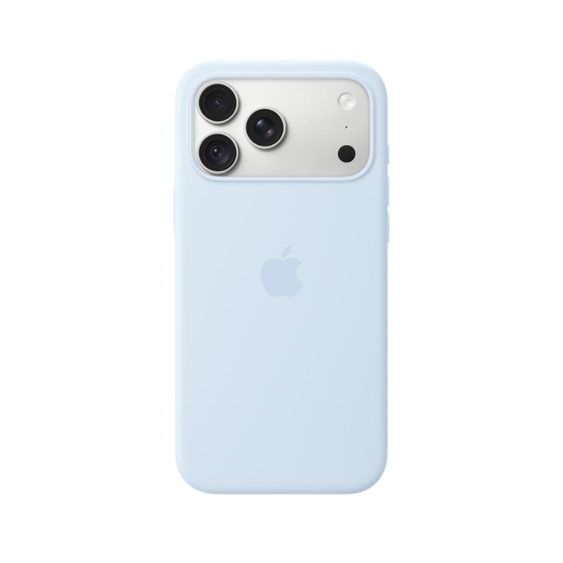 Apple iPhone 18 Pro Max Silicone Case with MagSafe - Crisp Blue Model A3702 - Crisp Blue - iPhone accessories