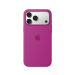 Apple iPhone 18 Pro Max Silicone Case with MagSafe - Magenta Model A3702 - Magenta - iPhone accessories