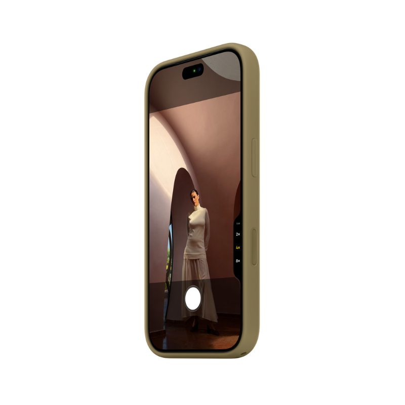 Apple iPhone 18 Pro Max Silicone Case with MagSafe - Olive Model A3702 - Olive - iPhone accessories