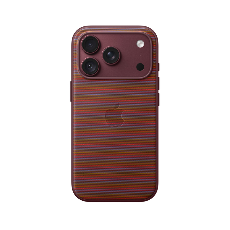 Apple iPhone 18 Pro TechWoven Case with MagSafe - Burgundy Model A3703 - Burgundy - iPhone accessories