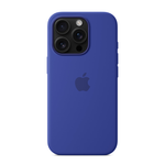 Apple iPhone¬¨‚Ä†16 Pro Silicone Case with MagSafe - Ultramarine Blue - Blue