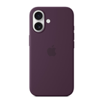 Apple iPhone¬¨‚Ä†16 Silicone Case with MagSafe - Plum - Red