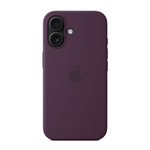 Apple iPhone¬¨‚Ä†16 Silicone Case with MagSafe - Plum - Red