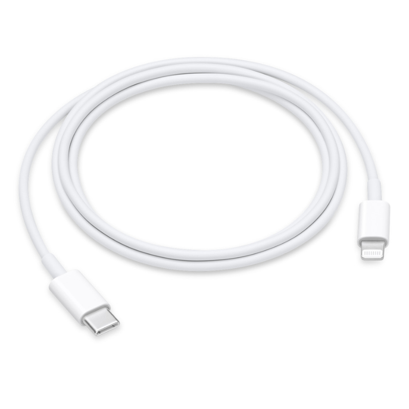 Apple Lightning to USB-C 1m Cable - White - White