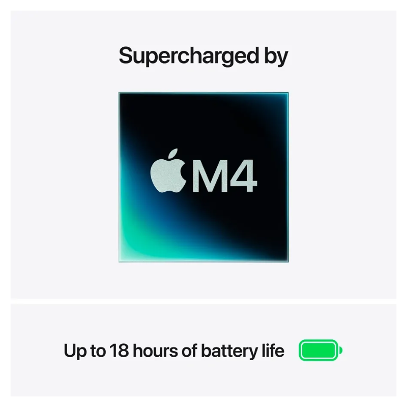 Apple MacBook Air M4 chip 15-inch 16GB 512GB SSD - Starlight - Starlight