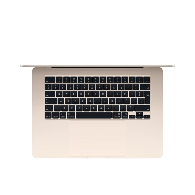 Apple MacBook Air M4 chip 15-inch 16GB 512GB SSD - Starlight - Starlight