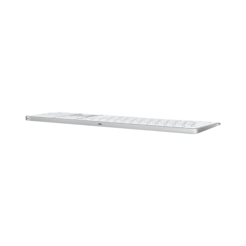Apple Magic Keyboard With Touch ID And Numeric Keypad For Mac Models With Apple Silicon International English - White