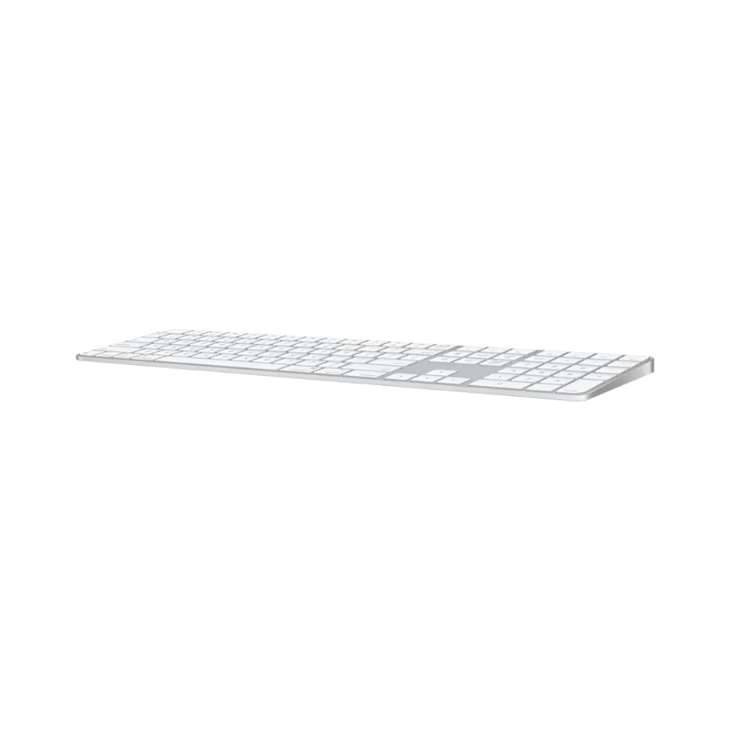 Apple Magic Keyboard With Touch ID And Numeric Keypad For Mac Models With Apple Silicon International English - White
