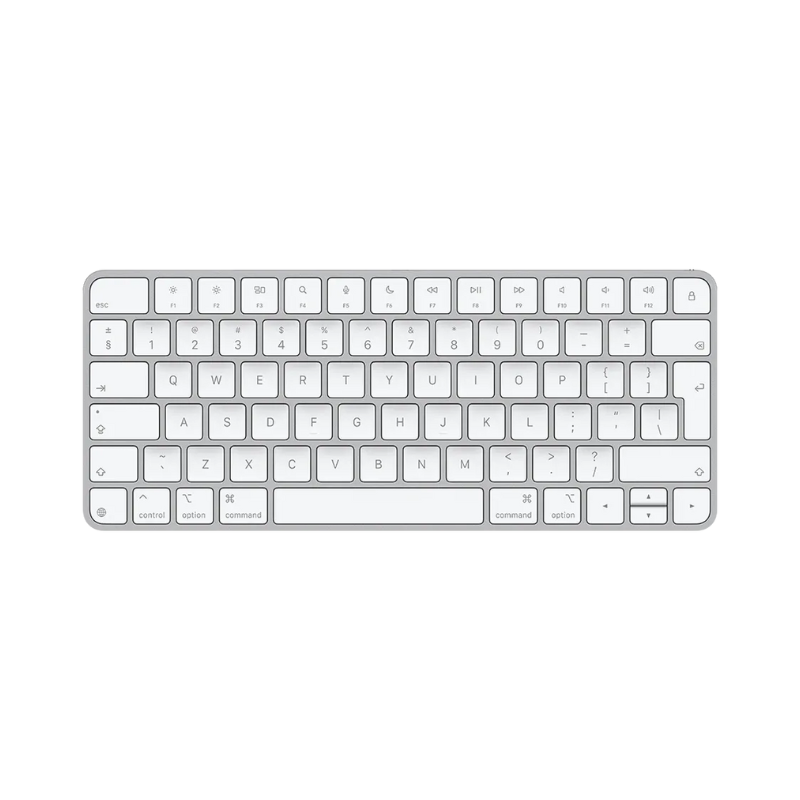 Apple Magic Keyboard With Touch ID For Mac Models With Apple Silicon International English - White - White