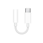 Apple Original USB Type C to 3.5mm Headphone Jack Adapter - White