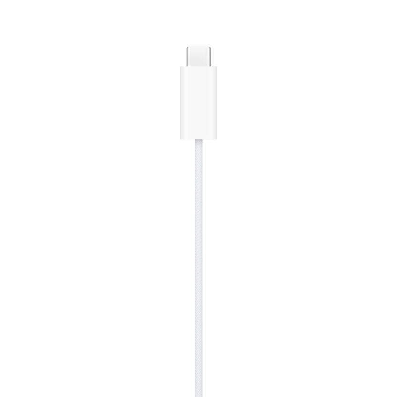 Apple Watch Magnetic Fast Charger to USB-C Cable (1 m) - White - White