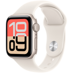 Apple Watch SE 3 GPS 40 mm Starlight Aluminium Case with Starlight Sport Band-M/L - Starlight - Apple Watch