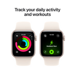 Apple Watch SE 3 GPS 40 mm Starlight Aluminium Case with Starlight Sport Band-M/L - Starlight - Apple Watch