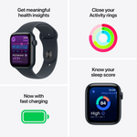 Apple Watch SE 3 GPS 40 mm Starlight Aluminium Case with Starlight Sport Band-M/L - Starlight - Apple Watch