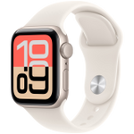 Apple Watch SE 3 GPS 40 mm Starlight Aluminium Case with Starlight Sport Band-M/L - Starlight - Apple Watch