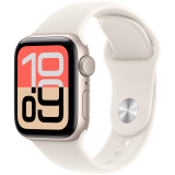 Apple Watch SE 3 GPS 40 mm Starlight Aluminium Case with Starlight Sport Band-M/L - Starlight - Apple Watch