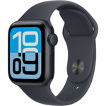Apple Watch SE 3 GPS 40mm Smartwatch Aluminium Case With Sport Band S/M - Midnight - Midnight