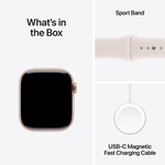 Apple Watch Series 11 GPS 42mm - Rose Gold - Medium / Large (150 - 200mm) - Rose Gold