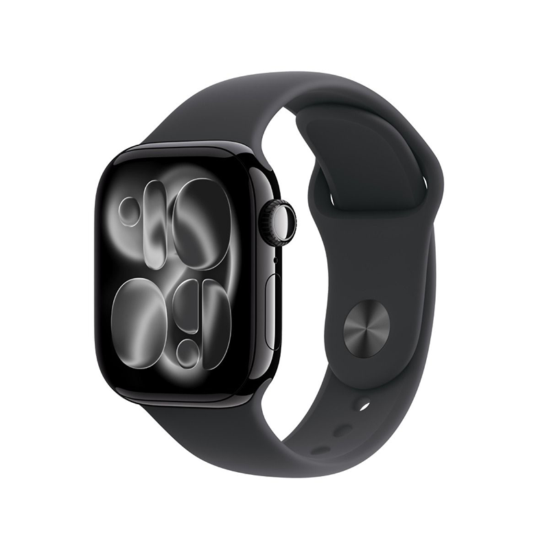 Apple Watch Series 11 GPS & Cellular 46mm - Jet Black - Medium / Large (160 - 210mm) - Black