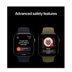 Apple Watch Series 12 GPS 42mm Dark Bronze Aluminium Case with Olive Sport Band - S/M - Olive