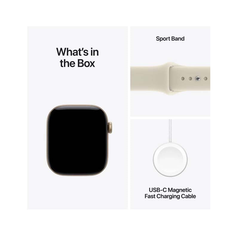Apple Watch Series 12 GPS 42mm - Light Gold - Light Gold