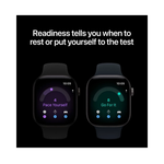 Apple Watch Series 12 GPS 46mm Black Aluminium Case with Black Sport Band - M/L - Black
