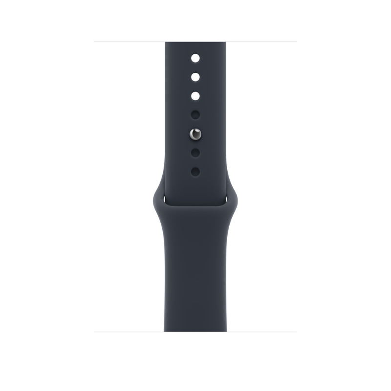 Apple Watch Series 12 GPS + Cellular 42mm Space Grey Aluminium Case with Navy Blue Sport Band - S/M - Navy Blue