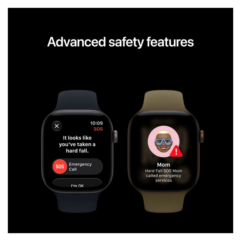 Apple Watch Series 12 GPS + Cellular 46mm Dark Bronze Aluminium Case with Dark Bronze Milanese Loop - M/L - Dark Bronze