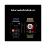 Apple Watch Series 12 GPS + Cellular 46mm Space Grey Aluminium Case with Navy Blue Sport Band - M/L