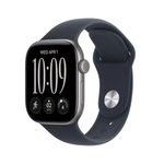 Apple Watch Series 12 GPS + Cellular 46mm Space Grey Aluminium Case with Navy Blue Sport Band - M/L