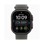 Apple Watch Ultra 4 GPS + Cellular 49mm Black Titanium Case with Translucent Black Ocean Band - Black