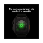 Apple Watch Ultra 4 GPS + Cellular 49mm Black Titanium Case with Burgundy Alpine Loop - M - Burgundy