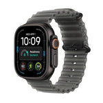 Apple Watch Ultra 4 GPS + Cellular 49mm Black Titanium Case with Translucent Black Ocean Band - Black