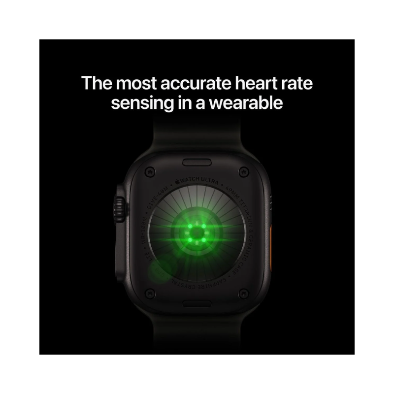 Apple Watch Ultra 4 GPS + Cellular 49mm Natural Titanium Case with Sand Trail Loop - M/L - Sand