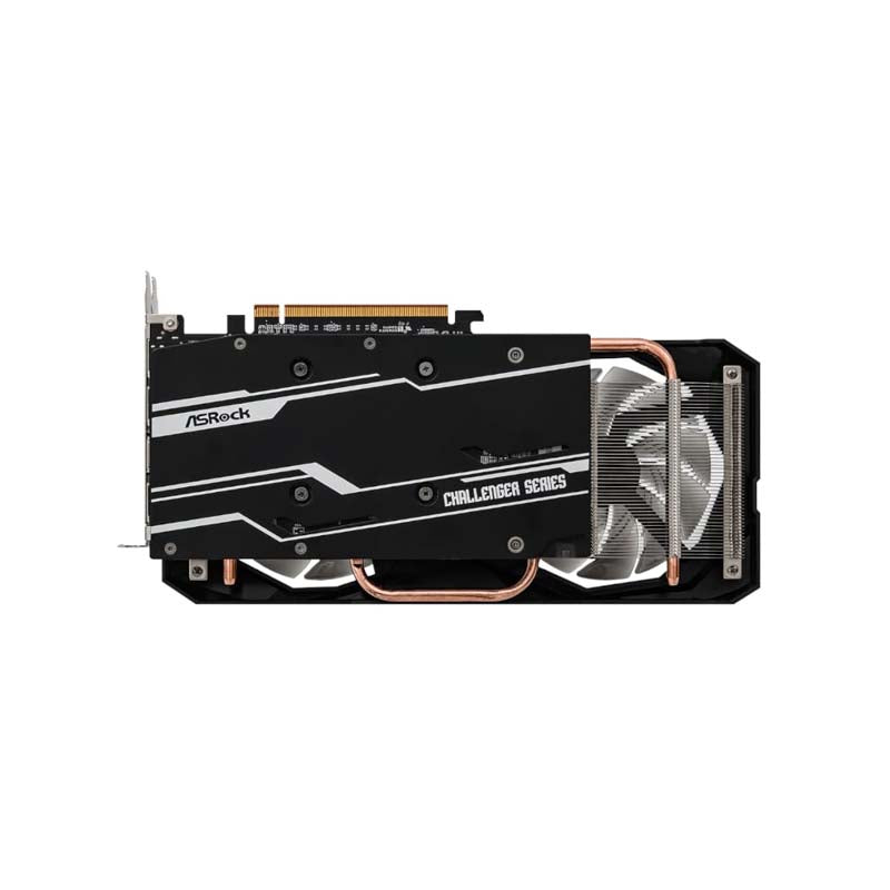 ASRock AMD Radeon RX 7600 Challenger 8GB OC Graphics Card - Black